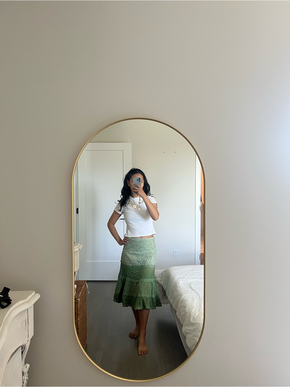 Vintage Mariposa 100% cotton skirt